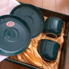 未使用　陶芸の美　コーヒーカップ&ソーサーの画像