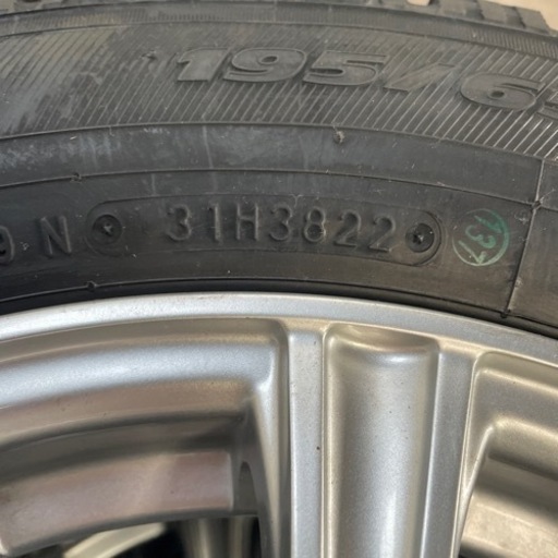 本日値下げ！新品未使用195/65R15スタッドレスタイヤ＋ホイールセット