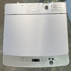 ツインバード 全自動洗濯機 KWM-EC55W 洗濯容量：5.5kg リサイクルショップ宮崎屋住吉店22.12.27F