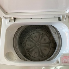 ツインバード 全自動洗濯機 KWM-EC55W 洗濯容量：5.5kg リサイクルショップ宮崎屋住吉店22.12.27Fの画像