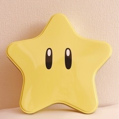マリオ星型クッキー缶