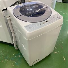 【愛品館八千代店】保証充実SHARP2019年製8.0㎏全自動洗濯機ES-GV8C-S