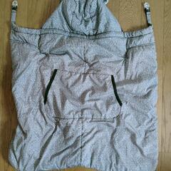 防寒ケープ　抱っこひも＆ベビーカー用の画像