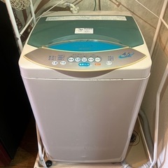 【引取り者様決定】洗濯機114L 4.5kg SHARP 可動品 2003年式の画像