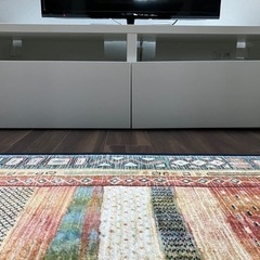 IKEA テレビ台 白 120の画像