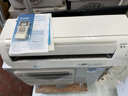 三菱冷暖房エアコン5.6K　2018年製　２０畳　単相200V　沖縄仕様（耐塩害塗装.ヤモリガード）