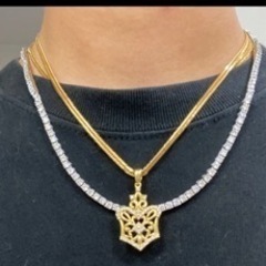 k18天然ダイアモンドペンダントトップ