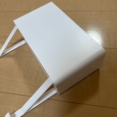 tower タオル掛け上ドライヤー＆ ヘアーアイロンホルダー タワー ホワイト★の画像
