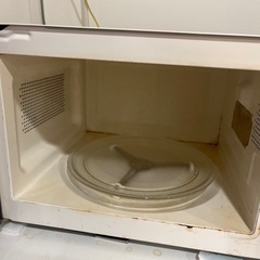 電子レンジ譲ります。の画像