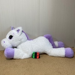 大きなユニコーンのぬいぐるみの画像