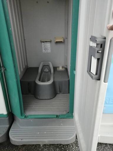 ※在庫切れ　再入荷次第　中古仮設トイレ和式　￥50,000