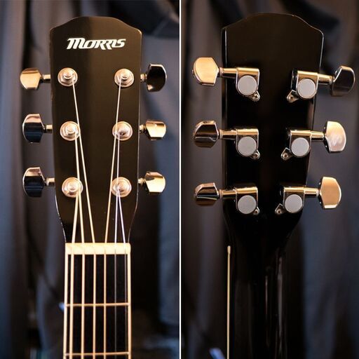 MORRIS FC-2 BLK　ウッドボディエレアコ