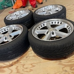 19インチPCD120タイヤホイールセット?