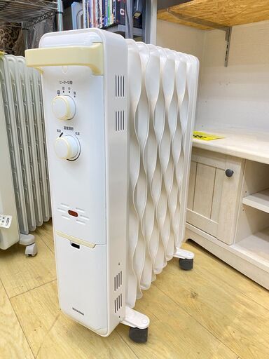 アイリスオーヤマ ウェーブ型オイルヒーター ～8畳用 最大1200W★買取帝国 朝霞店