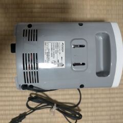 AMF-704S　スケルトンカラー(ライトオレンジ)　ミニファンヒーターの画像