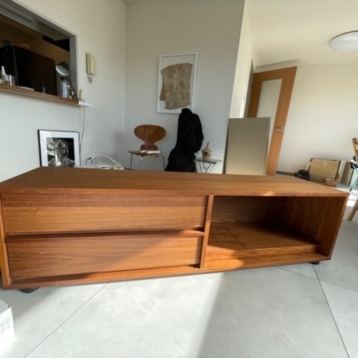 無印良品　ウォールナット　スタッキングキャビネット