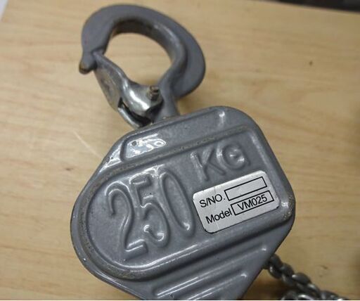 メーカー不明 レバーブロック VM025 2個セット 0.25t 250kg レバーホイスト 札幌市 白石区