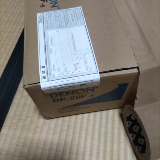 デノンのレコードプレーヤー