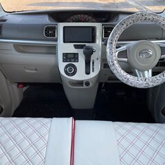 【自社ローン対応】H29年(2017年) ダイハツ タント X　ピンク×ホワイト☆車検付き・整備済☆長期保証プランありの画像