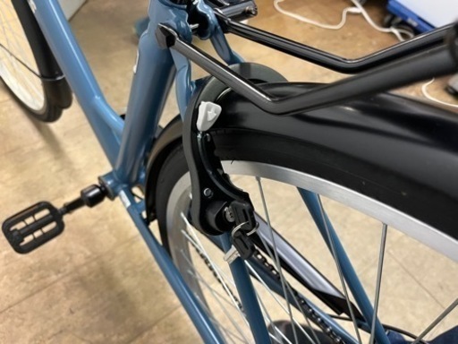 N177★riaju kiitoos製★２７インチ普通自転車★防犯登録料込