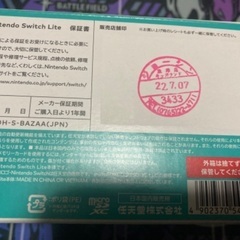 ニンテンドーSwitch lite 中古品　実働の画像