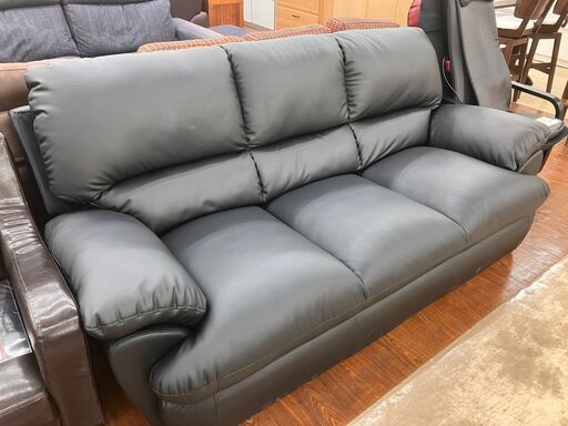  NITORI ニトリ 3Pソファ リビング家具 No.2433● ※現金、クレジット、スマホ決済対応※