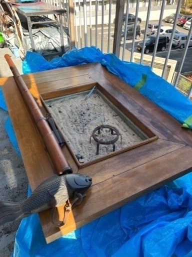 囲炉裏　　決まりました