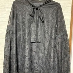 大きいサイズ レース ブラウス 4L