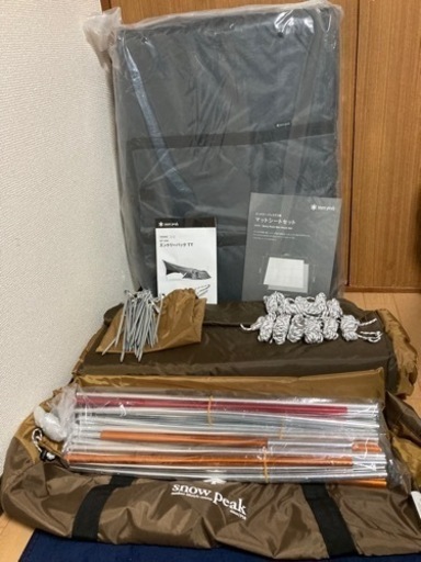 未使用 ヴォールト マットシートセット スノーピーク エントリーTT