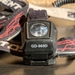 2点セット　GENTOS ジェントス　ヘッドライト　照明　美品　充電　USBの画像