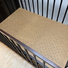 ベビーベッド　ブラウン　スリーピーの画像