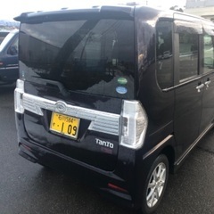 4WD‼️後期タントカスタム‼️ワンタッチ両側パワースライド‼️ナビ地デジTVカメラの画像