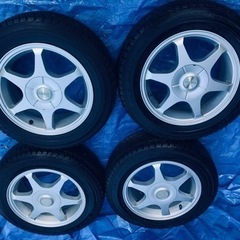 冬タイヤ 185/65R15 プリウス等用アルミ付きスタッドレス4本組