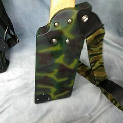 VINTAGE トラベルミニギター6弦 ソフトケース付きの画像