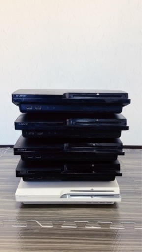 SONY CECH-2000A一つ、CECH-2000B一つ、CECH-2500A一つ、CECH-2500B二つ　通電確認済み