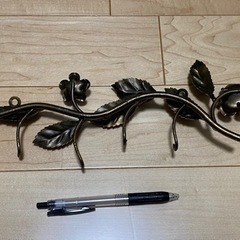 オシャレな薔薇のフックの画像