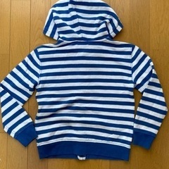 【綺麗ですポロ　ラルフローレン 】子供服　男の子　ジップアップパーカー　120の画像