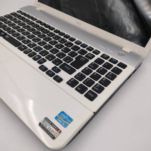 NEC 　ブルーレイドライブ搭載　Core i5搭載 メモリ4G SSD120G　CD/DVD/ブルーレイ 　テンキー Wifi対応 #1519071