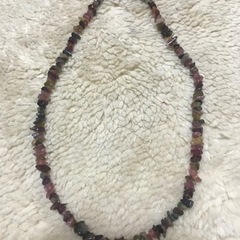さざれ石　トルマリンネックレス　難ありの画像