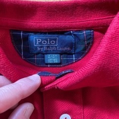 【綺麗です　ポロ　ラルフローレン 】子供服　長袖　ポロシャツ　110の画像