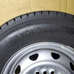 ◆◆SOLD OUT！◆◆　軽トラや軽バンドに☆超絶バリ山スタッドレス+マルチホイールセットの画像