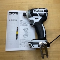 マキタ　TD148D 18V インパクトドライバー　白