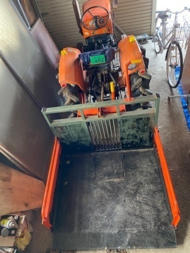 値下げ　クボタ　トラクター　L1500  除雪にいかがですか