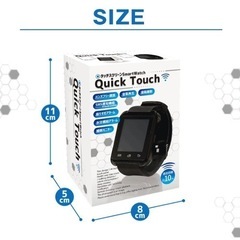 Quick Touch　タッチスクリーンSmartWatch スマートウォッチの画像