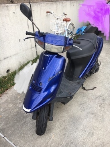 アドレスv100  中古