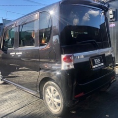 ⭐️ご成約⭐️【動画あり】🟢タントカスタム🟢【乗って帰れます】🟢パワスラ🟢シートヒーター🟢ナビ/TVの画像