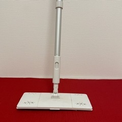 無印モップセット　ドライ・水拭き用取付モップ付の画像