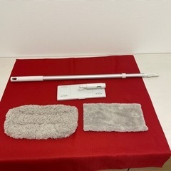無印モップセット　ドライ・水拭き用取付モップ付の画像