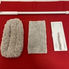無印モップセット　ドライ・水拭き用取付モップ付の画像
