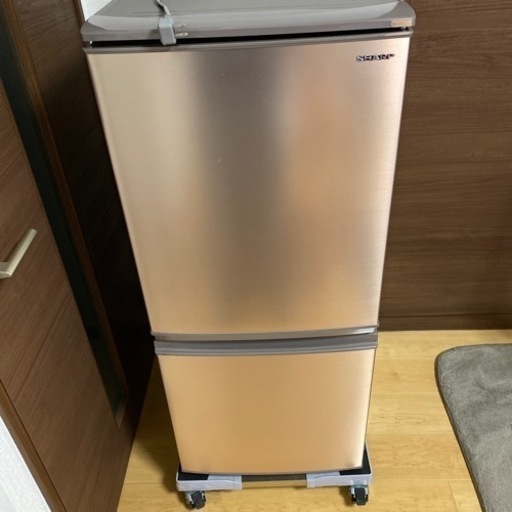 2019年製 SHARP シャープ2ドア冷凍冷蔵庫 137L SJ-D14E-N